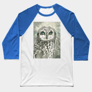 Owl of Wisdom Baseball T-Shirt